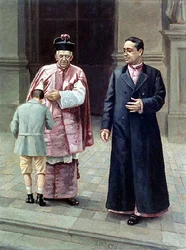 Padre Chico et Monseigneur Benedito Alves de Souza